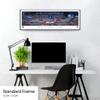 2024 NCAA Basketball National Champions, UCONN Huskies - Standard Framed Print by Blakeway Panoramas (40.25"W x 13.75"H) view 3