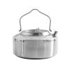 DAQERHSH Camping Kettle Camping Tea Kettle, 1.2L Stainless Steel Outdoor Kettle with Handle, Classic Water Pot Tea Pot for Home, Kitchen, Outdoor Camping Kettle Camping Kettle Camp Tea offee Pot view 1