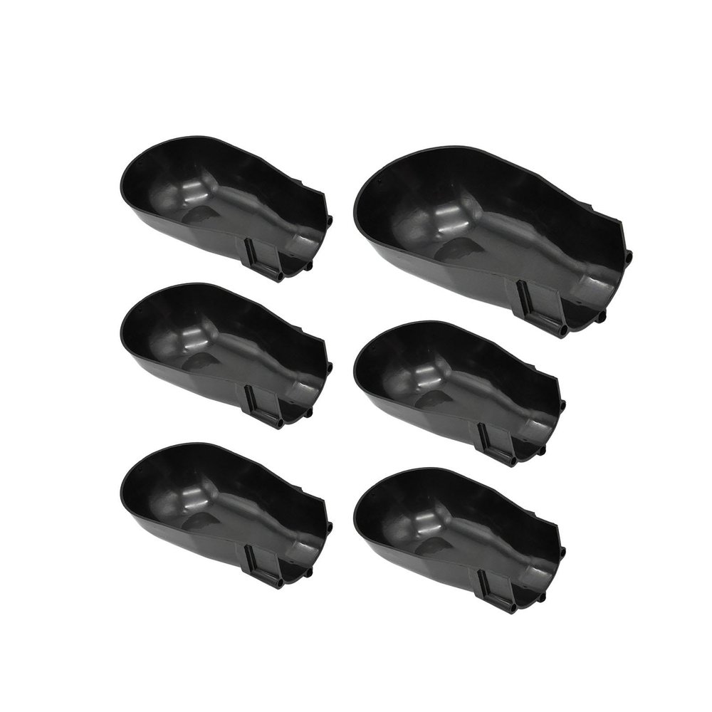 Colaxi 6Pcs Billiard Hole Liners Billiard Table Liners Easy to Clean Replacement Pool Table Pocket Liners for Practice Billiard Room