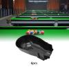 Colaxi 6Pcs Billiard Hole Liners Billiard Table Liners Easy to Clean Replacement Pool Table Pocket Liners for Practice Billiard Room view 3