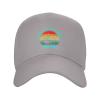 Adjustable Lucky Fishing Shirt Do Not Wash Baseball Cap Women Men Hat Truck Driver Baseball Caps Sun Hats Gray view 2