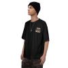 BASTU Iced Coffee Addic Cotton T-Shirt for Men Women Short Sleeve Tee Shirts, Small, Black view 4