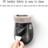 Asifn Women's Men's Soft House Felt Slippers Suede Indoor Slip On Cotton Shoes Memory Foam Anti-Skid Sole 6 Women Pink view 3