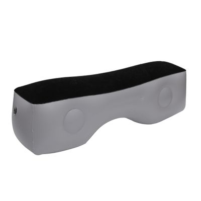 A ABSOPRO Car Air Inflation Mattress Comfortable Rear Seat Air Travel Bed Car Sleeping Mat for Napping Travel Blue Gray