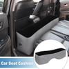 A ABSOPRO Car Air Inflation Mattress Comfortable Rear Seat Air Travel Bed Car Sleeping Mat for Napping Travel Blue Gray view 2