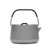 Camping Kettle Camping Kettle, Outdoor Fast Heating Tea Pot,Portable Ultralight Titanium Camping Kettle for Backpacking,Hiking,Camping and Picnic Camping Kettle Camp Tea offee Pot (Size : 0.6L)