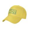 Adjustable Be Savage Not Average Baseball Cap Women Men Hat Truck Driver Baseball Caps Sun Hats Yellow