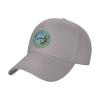 Adjustable Seal of Chicago, Illinois Baseball Cap Women Men Hat Truck Driver Baseball Caps Sun Hats Gray view 1