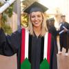 NineFit Basics Sudan Sudanese Flag Graduation Sash 2024 Graduation Sash Adult Stole Graduation Stole for Study Aboard Students 72 Inch, Lightweight model, White 0 view 2