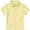 Classroom School Uniforms Toddler Short Sleeve Interlock Polo CR891D, 3T, Yellow view 1