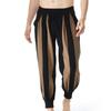 Cambkatl Men's Colorblock Linen Jogger Pants Lightweight Summer Yoga Golf Beach Sweatpants Lounge Trousers with Pockets view 1