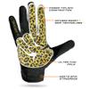 Grip Boost Football Gloves - Peace Stealth 6.0 Boost Plus Sticky Technology - Adult and Youth Football Gloves for Wide Receiver - Men's and Boys Sizes (Black/Gold, Small) view 3