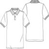 Classroom School Uniforms Toddler Short Sleeve Interlock Polo CR891D, 3T, SS Navy view 2