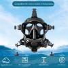 180 Panoramic View Silicone Full Face Diving Goggle with Camera Mount, Leakproof and Antifog for Underwater Snorkeling view 3