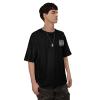 Aim Higher Squat Lower Cotton T-Shirt for Men Women Short Sleeve Tee Shirts Black view 3
