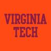 UGP Campus Apparel AL01 - Virginia Tech Hokies Basic Block Long Sleeve T-Shirt - Medium - Orange view 3