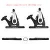 Zoom Dual-Piston Cable Actuated Mechanical Flat Mount Disc Caliper (Front Brake Black) view 3