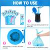 Panmout 40Packs Poo Gel for Portable Toilet, Absorbent Poo Powder for Liquid Waste and Urine Camping Toilet Outdoor Hiking (40) (40) view 4