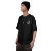 BASTU American Taxi Driver Cotton T-Shirt for Men Women Short Sleeve Tee Shirts Black view 4