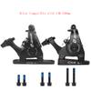 DEYING Zoom Dual-Piston Cable Actuated Mechanical Flat Mount Disc Caliper (Front & Rear Black) view 2