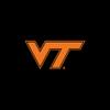 UGP Campus Apparel AP07 - Virginia Tech Hokies Primary Logo Polo - 2X-Large - Black view 3