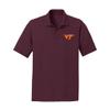 UGP Campus Apparel AP07 - Virginia Tech Hokies Primary Logo Polo - 3X-Large - Maroon view 1