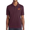 UGP Campus Apparel AP07 - Virginia Tech Hokies Primary Logo Polo - 3X-Large - Maroon view 2