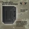 CCW Tactical Kydex 380ACP Handgun Mag Carrier | Veteran Made in The USA | IWB/OWB Premium Mag Holster Pouch for 380ACP Single Stack Mags - Single Mag view 2