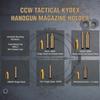 CCW Tactical Kydex 380ACP Handgun Mag Carrier | Veteran Made in The USA | IWB/OWB Premium Mag Holster Pouch for 380ACP Single Stack Mags - Single Mag view 4