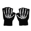CHENGBEI Half Finger Skeleton Cycling Gloves 1 Pair Kids Outdoor Camping Practical for Children Kids Outdoor Exercise Accessory Half G