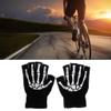 CHENGBEI Half Finger Skeleton Cycling Gloves 1 Pair Kids Outdoor Camping Practical for Children Kids Outdoor Exercise Accessory Half G view 3