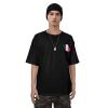 BASTU Flag Map of Runion (France) Cotton T-Shirt for Men Women Short Sleeve Tee Shirts view 2