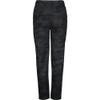 Under Armour Girls' Pull-on Tech Pants, 4-Way Stretch Material, Outdoor Collection, Black Printed, YL view 3