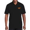 UGP Campus Apparel AP07 - Virginia Tech Hokies Primary Logo Polo - X-Large - Black view 2