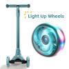 3 Wheel Scooter for Kids Ages 6-12,Kids Scooter with Light Up Wheels, Sturdy Deck Design, and 4 Height Adjustable Suitable for Kid Ages 3-12 view 2