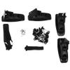 Pasuihcay Car Kayak Rack Holder Kayak Carrier Saddle Watercraft Roof Rack Arm Canoe Boat Car Roof Top Boat Rack, black view 1