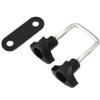 Pasuihcay Car Kayak Rack Holder Kayak Carrier Saddle Watercraft Roof Rack Arm Canoe Boat Car Roof Top Boat Rack, black view 4