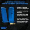 BLUEOPS Smart Dry Fire Training Magazine for Glock Double Stack 9mm Models, 2 Smart Training Magazines with Simulated Round Capacity & Random Jams Simulation + 9mm Training Laser & Smartphone App view 3