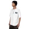 BASTU Flag of Scranton, Pennsylvania Cotton T-Shirt for Men Women Short Sleeve Tee Shirts, XX-Large, White view 4