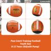 Lemondo Pass Catch Training Football, Youth Size(Ages 5-14), Solo Training Equipment, Enhance Passing Catching Skills(with Pump) view 2