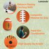 Lemondo Pass Catch Training Football, Youth Size(Ages 5-14), Solo Training Equipment, Enhance Passing Catching Skills(with Pump) view 4