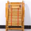 Folding Chair, Bamboo Rocking Chair, Recliner, Adult Rocking Chair, Folding Recliner, Balcony Rocking Chair, Lunch Break, Leisure Bamboo Chair view 2