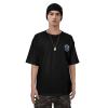 BASTU Emblem of The Peterson-Schriever Garrison Cotton T-Shirt for Men Women Short Sleeve Tee Shirts Black view 2