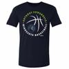 500 LEVEL Anthony Edwards Minnesota Timberwolves Shirt - Anthony Edwards Minnesota Timberwolves Player Ball WHT (True Navy, XX-Large) view 1