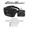 Eddie Bauer Stowaway Packable Waistpack | Sling | Fanny Pack | Travel | Foldable | Lightweight | Outdoor | 1L Ripstop Polyester - Sprig Green view 2