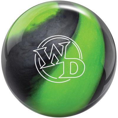 Bowlerstore Products Columbia 300 PRE-DRILLED White Dot Bowling Ball - Lime Swirl 12lbs