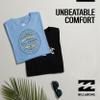 Billabong Big and Tall T-Shirts for Men  2 Pack Cotton Mens Beach Summer Tees Black/Sky Blue, 5X view 3
