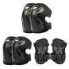 Castrap Sports Protective Gear, Children's Roller Skating and Skateboarding Riding Protective Gear, Professional Protective Equipment for Boys and Girls Helmets (Black) view 1