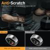 SZJCLTD 4 Pack for Oura Ring Protector/Galaxy Ring Protector, Anti-Scratch Protective Elastic Silicone Oura Ring Cover for Oura Ring Gen 3 Smart Ring Working Out Gym view 3