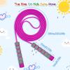 Adjustable Soft Skipping Rope for Kids - Toddler Jump Rope With Skin-Friendly Foam Handles, Ideal for Boys & Girls Exercise & Outdoor Fitness view 3